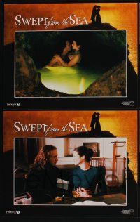 3d656 SWEPT FROM THE SEA 8 LCs '97 Rachel Weisz, Vincent Perez, Ian McKellen, Joss Ackland