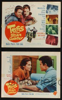 3d677 TESS OF THE STORM COUNTRY 8 LCs '60 Diane Baker in title role, a story of first love!