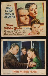 3d681 THESE WILDER YEARS 8 LCs '56 James Cagney & Barbara Stanwyck have a teenager in trouble!