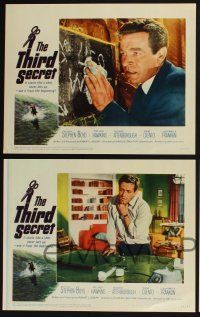 3d686 THIRD SECRET 8 LCs '64 Stephen Boyd searching for a killer who might even be himself!