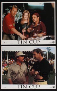 3d692 TIN CUP 8 LCs '96 Kevin Costner, sexy Rene Russo, Cheech Marin, Don Johnson, golf!