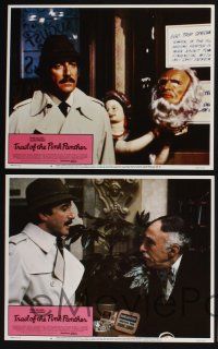 3d699 TRAIL OF THE PINK PANTHER 8 LCs '82 Peter Sellers, David Niven, Blake Edwards, cool images!