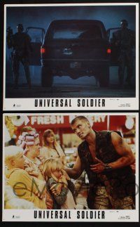 3d714 UNIVERSAL SOLDIER 8 LCs '92 Jean-Claude Van Damme, Dolph Lundgren, Ally Walker!