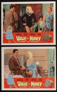 3d721 VALUE FOR MONEY 8 LCs '57 super sexy Diana Dors seduces John Gregson!