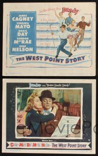 3d732 WEST POINT STORY 8 LCs '50 dancing military cadet James Cagney, Virginia Mayo, Doris Day