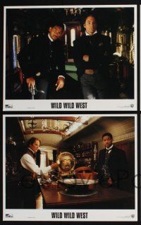 3d753 WILD WILD WEST 8 LCs '99 Will Smith, Kevin Kline, sexy Salma Hayek, Kenneth Branagh!