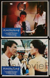 3d763 YEAR OF LIVING DANGEROUSLY 8 LCs '83 Peter Weir, Sigourney Weaver, Bill Kerr & Mel Gibson!