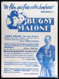 3e362 BUGSY MALONE French 1p '76 juvenile gangsters Scott Baio & Jodie Foster, different image!