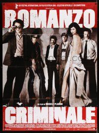 3e382 CRIME NOVEL French 1p '05 Romanzo Criminale, great posed portrait of top cast!