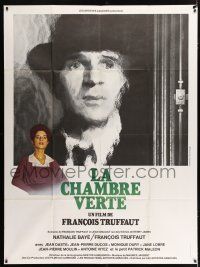 3e435 GREEN ROOM French 1p '78 Francois Truffaut's La Cambre Verte, Nathalie Baye, Bourduge art!
