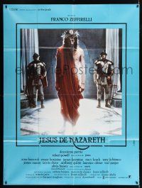 3e463 JESUS OF NAZARETH part 2 French 1p '77 Franco Zeffirelli, Robert Powell as Christ!