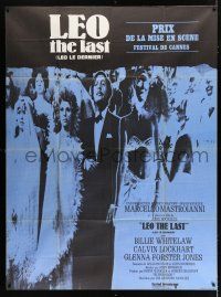 3e489 LEO THE LAST French 1p '70 Marcello Mastroianni, directed by John Boorman, different image!