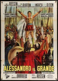 3e121 ALEXANDER THE GREAT Italian 1p R1960s Richard Burton, Frederic March as Philip of Macedonia!
