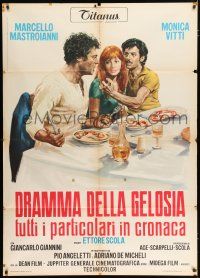 3e173 DRAMA OF JEALOUSY & OTHER THINGS Italian 1p '71 story of a woman who was faithful to all men!