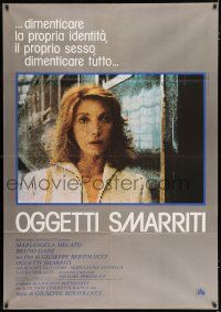 3e224 LOST & FOUND Italian 1p '80 Giuseppe Bertolucci's Oggetti Smarriti, Mariangela Melato!