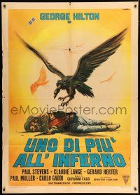 3e255 ONE MORE TO HELL Italian 1p '68 Uno Di Piu All'Inferno, cool Casaro spaghetti western art!