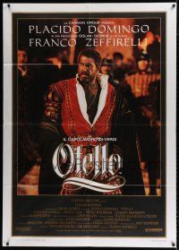 3e259 OTHELLO Italian 1p '86 Franco Zeffirelli, Placido Domingo, William Shakespeare!