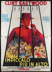3e041 HANG 'EM HIGH Italian 2p R70s Clint Eastwood, they hung the wrong man & didn't finish the job!