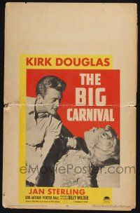 3e658 ACE IN THE HOLE WC '51 Billy Wilder classic, Kirk Douglas, Jan Sterling, The Big Carnival!