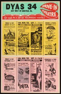 3e737 DYAS 34 WC '63 Day of the Triffids, Lolita, Oklahoma, Gathering of Eagles & more!