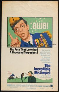 3e798 INCREDIBLE MR. LIMPET WC '64 wacky Don Knotts turns into a cartoon fish!