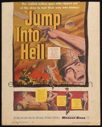 3e818 JUMP INTO HELL WC '55 paratroopers ripped out of the skies to tear their way into history!