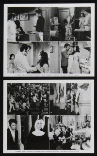3f441 CHANGE OF HABIT 2 8x10 stills '69 Dr. Elvis Presley, Mary Tyler Moore, Barbara McNair!