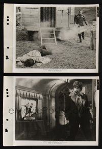 3f491 MAN ON A TIGHTROPE 2 8x11 key book stills '53 directed by Elia Kazan, wild images!