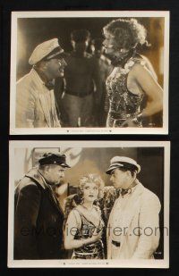 3f510 SCARLET SEAS 2 8x10 stills '28 great images of Richard Barthelmess and sexy Betty Compson!