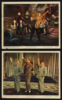 3f998 SILK STOCKINGS 2 color 8x10 stills '57 Peter Lorre & gorgeous Cyd Charisse, Jules Munshin!