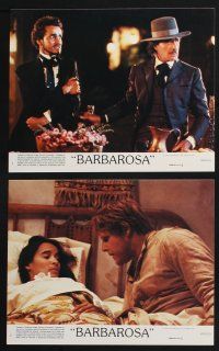 3f583 BARBAROSA 8 8x10 mini LCs '82 cool images of cowboys Gary Busey & Willie Nelson!