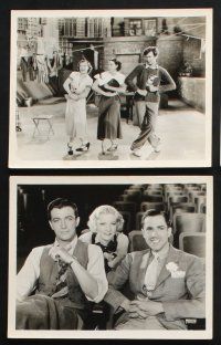 3f131 BROADWAY MELODY OF 1936 8 8x10 stills '35 Jack Benny, Robert Taylor, Merkel, Eleanor Powell!