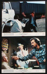 3f607 CARNY 8 8x10 mini LCs '80 Jodie Foster, Robbie Robertson, Gary Busey in carnival clown makeup