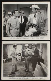 3f254 HIGHWAY DRAGNET 6 8x10 stills '54 Richard Conte, Bennett, Las Vegas manhunt for thrill-killer