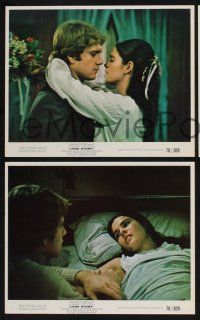 3f988 LOVE STORY 3 color 8x10 stills '71 great images of Ali MacGraw & Ryan O'Neal!
