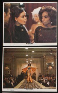 3f766 MAHOGANY 8 8x10 mini LCs '75 images of Diana Ross, Billy Dee Williams, Anthony Perkins!