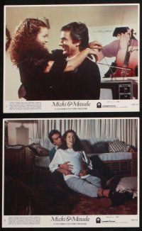 3f777 MICKI & MAUDE 8 8x10 mini LCs '84 Dudley Moore with brides Amy Irving & Ann Reinking!