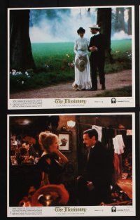 3f781 MISSIONARY 8 8x10 mini LCs '82 Michael Palin gave his body to save their souls, Maggie Smith