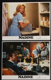 3f795 NADINE 8 8x10 mini LCs '87 Jeff Bridges & Kim Basinger, Rip Torn, Gwen Verdon!