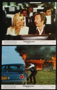 3f806 NOTHING PERSONAL 8 8x10 mini LCs '80 Donald Sutherland & pretty Suzanne Somers!
