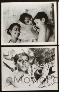 3f373 PATHER PANCHALI 4 8x10 stills '58 Satyajit Ray classic, images from early Bollywood!