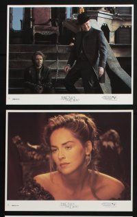 3f837 QUICK & THE DEAD 8 8x10 mini LCs '95 Sharon Stone, Hackman, Leonardo DiCaprio, Russell Crowe