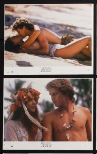 3f848 RETURN TO THE BLUE LAGOON 8 8x10 mini LCs '91 sexy images of Milla Jovovich and Brian Krause!