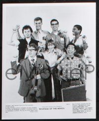 3f414 REVENGE OF THE NERDS 3 8x10 stills '84 Robert Carradine, Anthony Edwards, classic comedy!