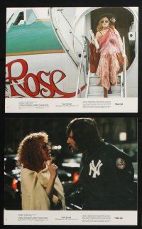 3f854 ROSE 8 8x10 mini LCs '79 Mark Rydell, Bette Midler in unofficial Janis Joplin biography!
