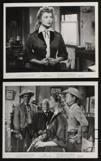 3f384 TARGET 4 8x10 stills '52 cool images of Linda Douglas, Tim Holt , cowboy western!