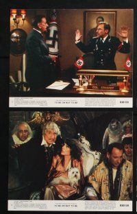 3f914 TO BE OR NOT TO BE 8 8x10 mini LCs '83 wacky images of Mel Brooks, Anne Bancroft!