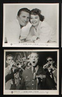 3f078 TOP SECRET AFFAIR 11 8x10 stills '57 great images of sexy Susan Hayward & Kirk Douglas!