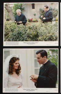 3f918 TRUE CONFESSIONS 8 8x10 mini LCs '81 priest Robert De Niro, detective Robert Duvall!