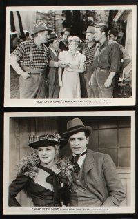 3f031 VALLEY OF THE GIANTS 16 8x10 stills '38 logger Wayne Morris & pretty Claire Trevor!